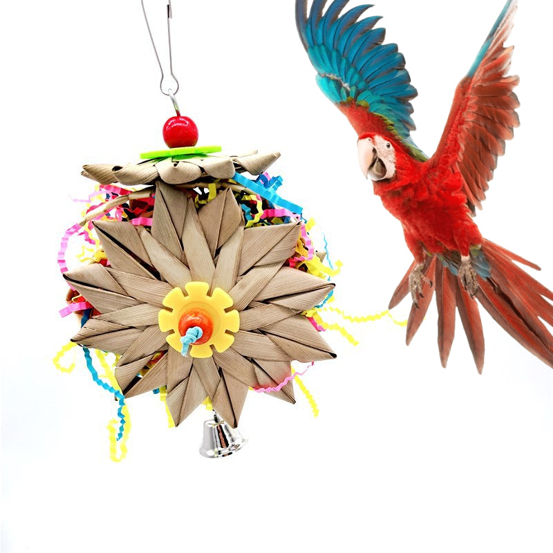 Fågelleksak i Naturmaterial med Förströelse