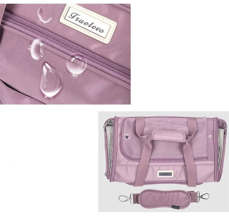 Vikbar Husdjursryggsäck – Vattenavvisande Transportväska för Hund & Katt