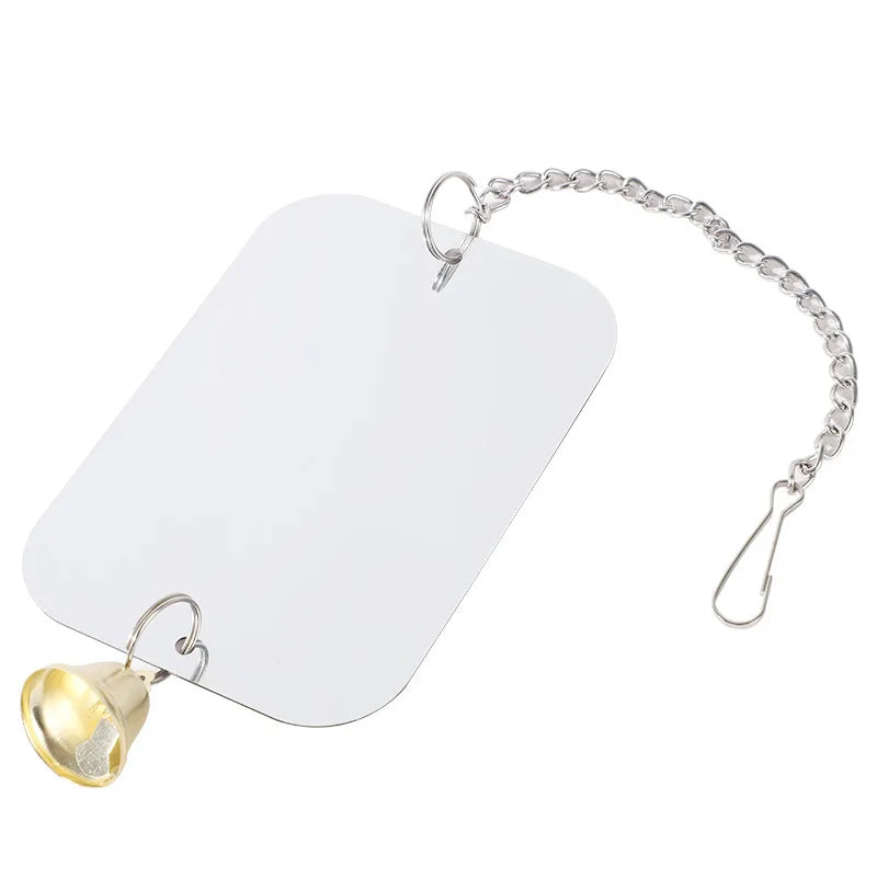 Fågelbursspegel med Sittpinne och Gunga