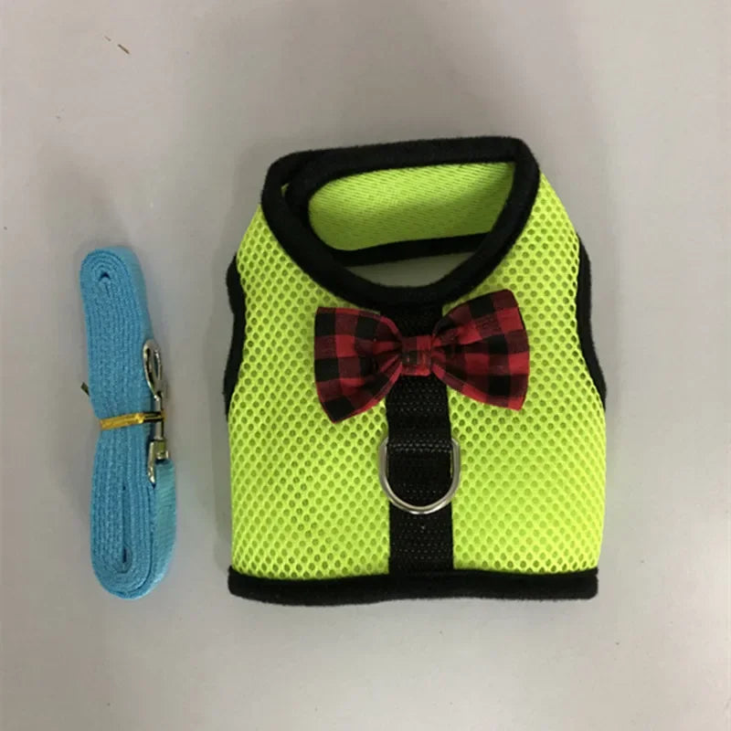 Sele och Koppel för Smådjur – Bekvämt och Justerbart Set