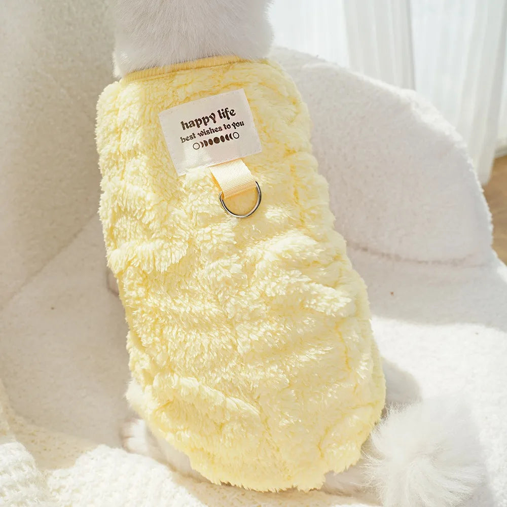 fleece tröja hund katt mjuk varm