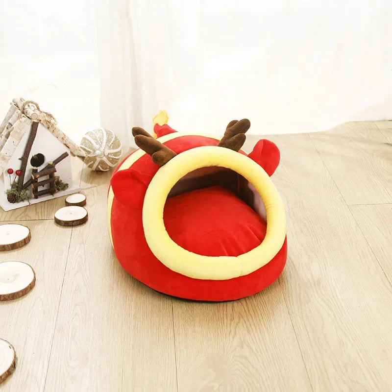 Varmt Smådjurshus i Fleece – Mysigt Krypin