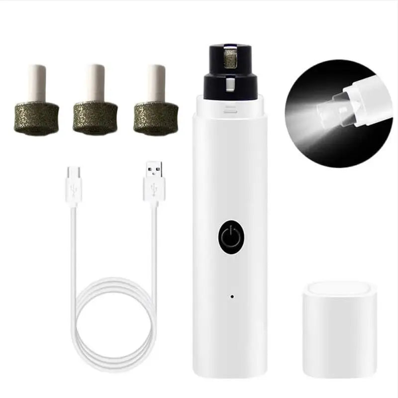 Elektrisk Kloslip med LED & USB – Tyst och Säker för Husjur