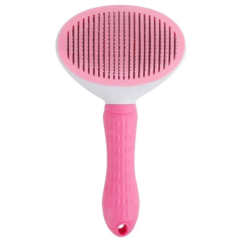 Self-Cleaning Pet Hair Remover Brush – Dog & Cat Grooming Tool