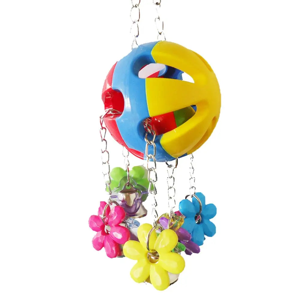 Fågelleksak med Bjällror för Papegojor och Småfåglar