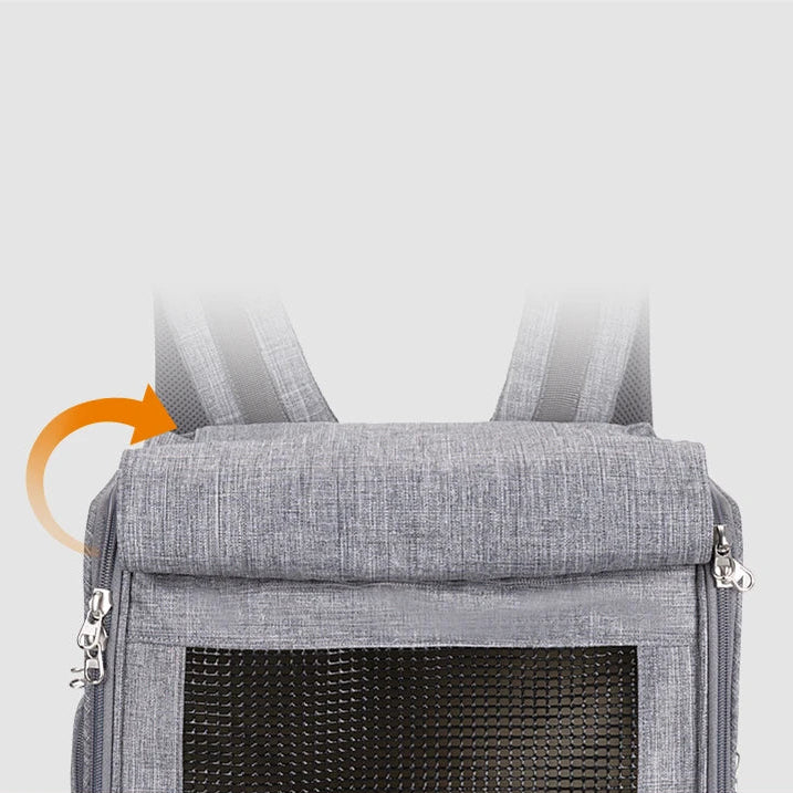 Resväska för Hund & Katt – Andningsbar Husdjursväska för Smådjur