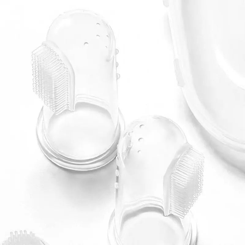 Mjuk Silikon Fingerborste för Husdjur – Skonsam & Effektiv Tandvård för Hund & Katt