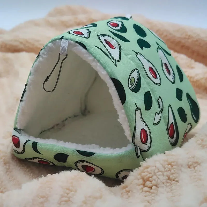 Söt Smådjursbädd i Bomull med Tecknat Mönster