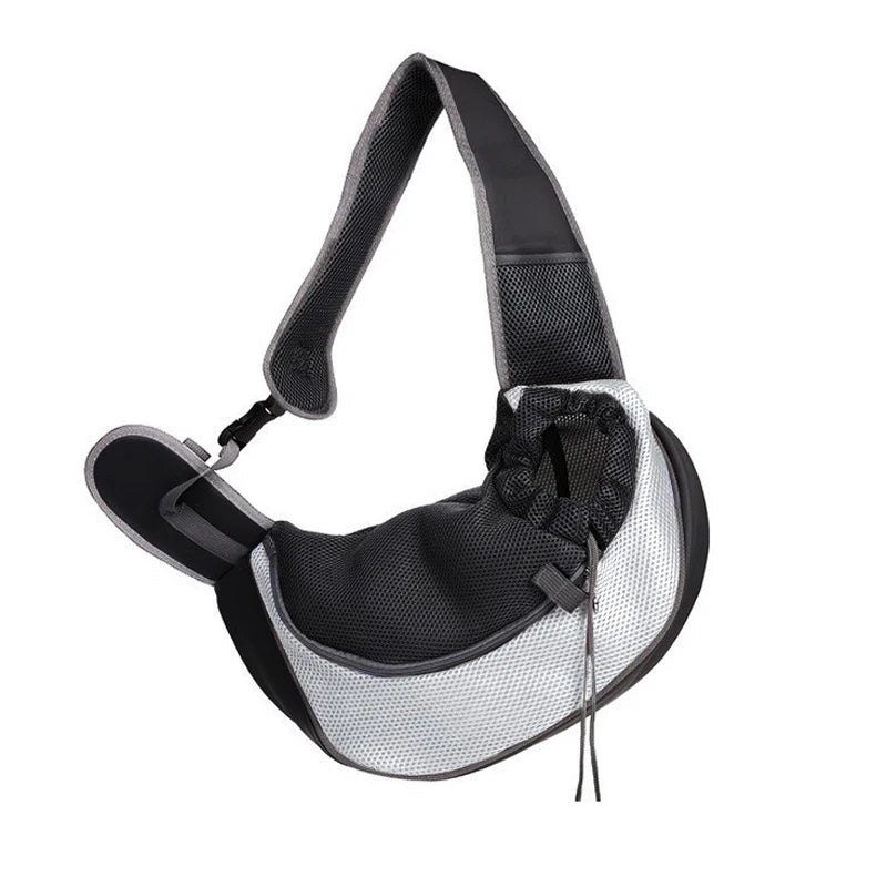 Bekväm Axelväska för Små Hundar & Katter – Ventilerande Bärsele i Mesh