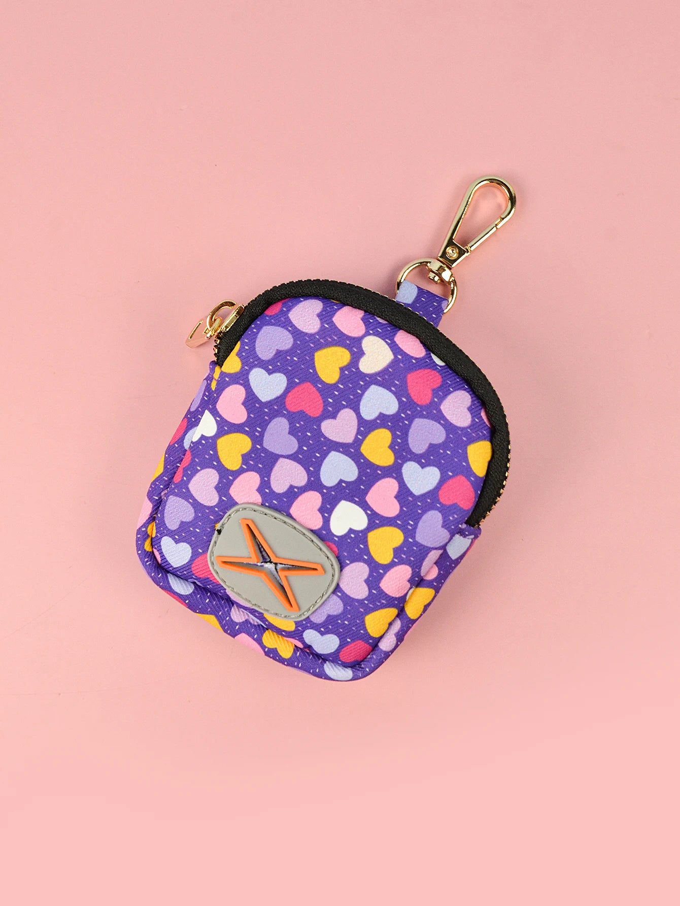 Elegant Hållare för Avföringspåsar med Gulddetaljer – Slitstarkt Material och Modern Design