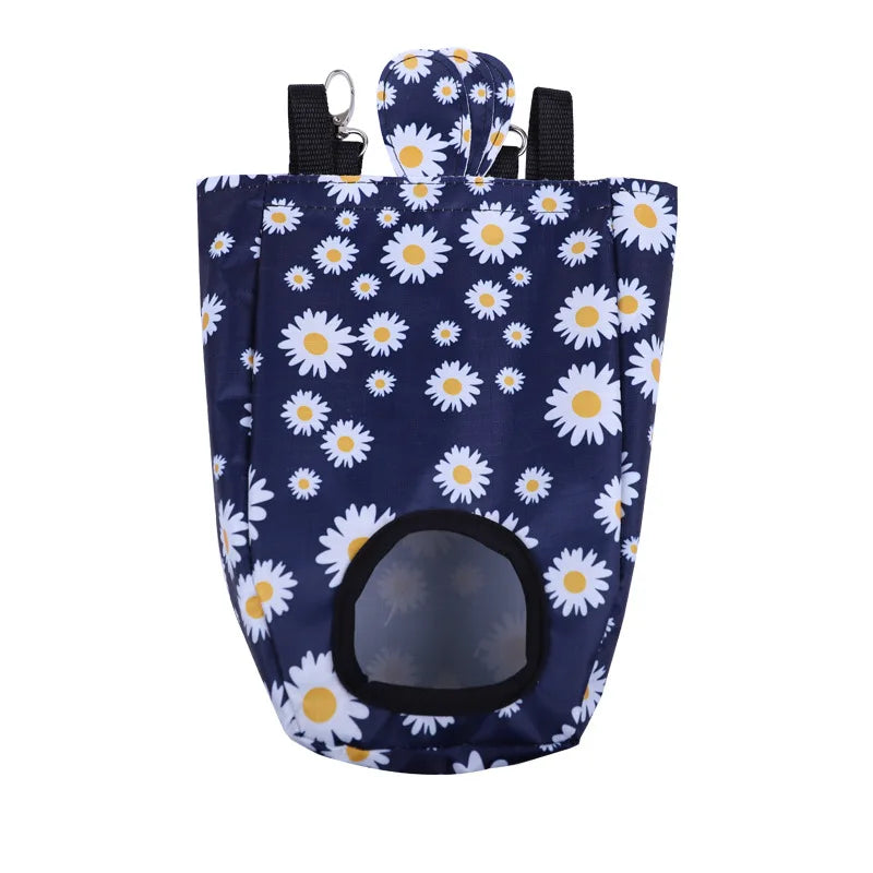 Hösäck i Morotsform för Kanin och Marsvin – Med Krokar