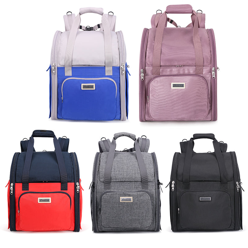 Multifunktionell Husdjursryggsäck för Hund & Katt – Lyxig Bärväska upp till 15 kg