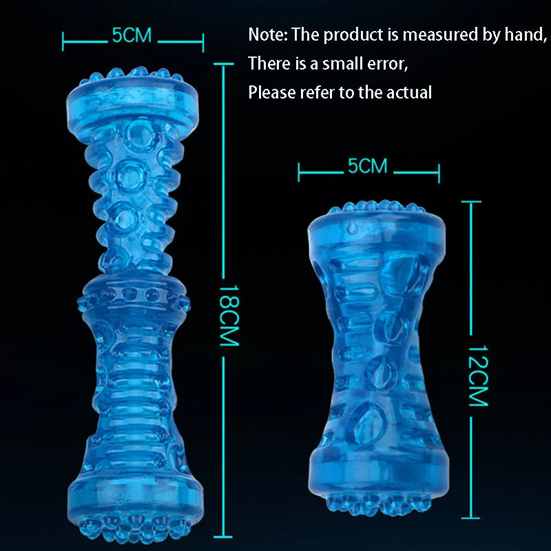 Tuggleksak Gummiben för Hund – Slitstark och Tandrengörande