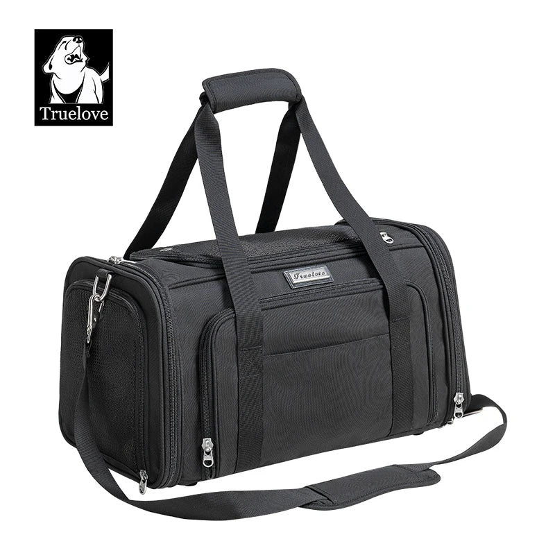 Bärväska för Hund och Katt – Vikbar och Bekväm Transportväska i Miljövänlig Nylon Oxford