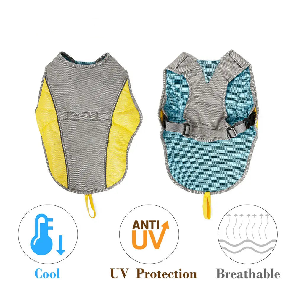 Reflekterande Kylväst för Hund med Snabbspänne och Selefunktion