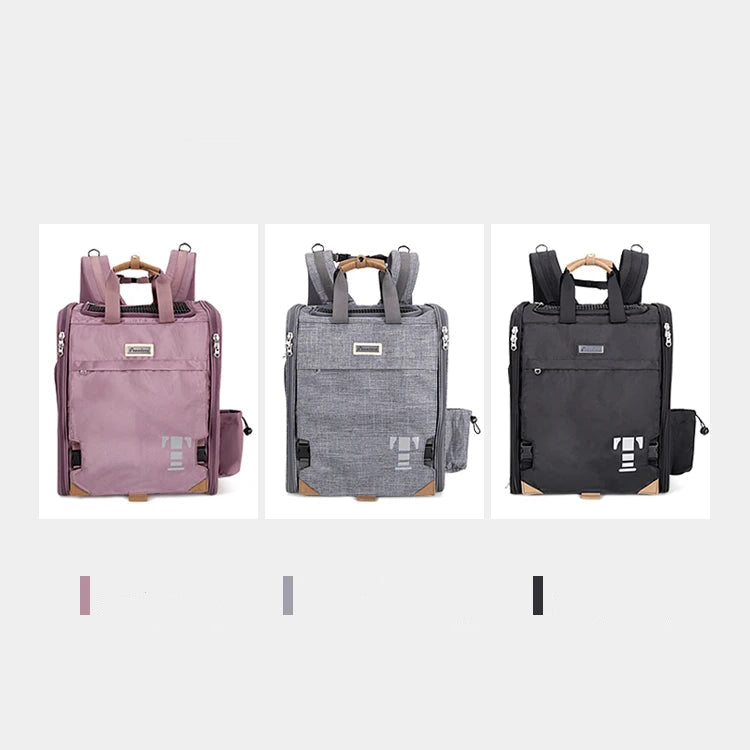 Resväska för Hund & Katt – Andningsbar Husdjursväska för Smådjur