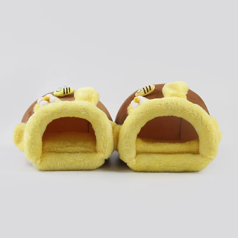 Fleecehus i Söt Form av Bikupa för Smådjur