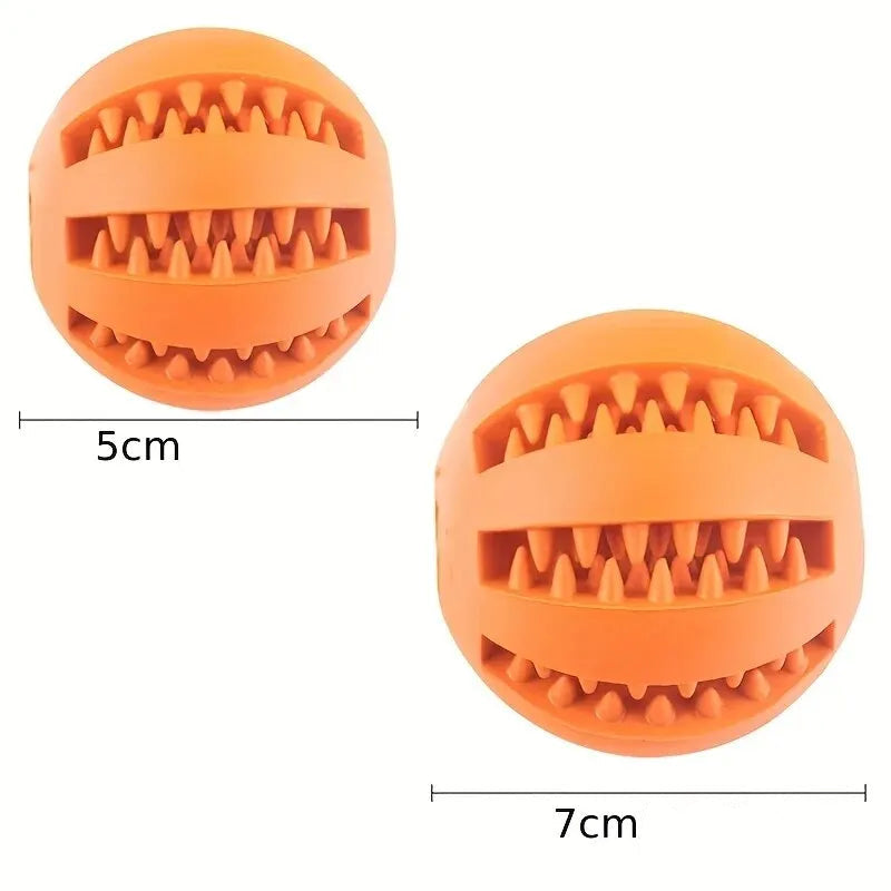 Interaktiv Tuggboll för Hund och Katt – Tandrengöring & Godisgömma i Ett