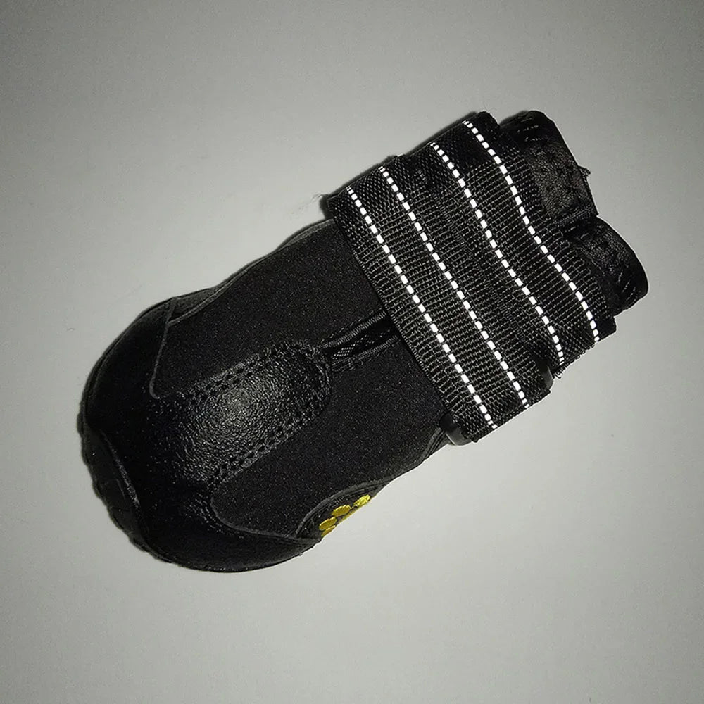 vattentäta hundskor halksäkra gummiskor reflex tasskydd snö värme 4 pack