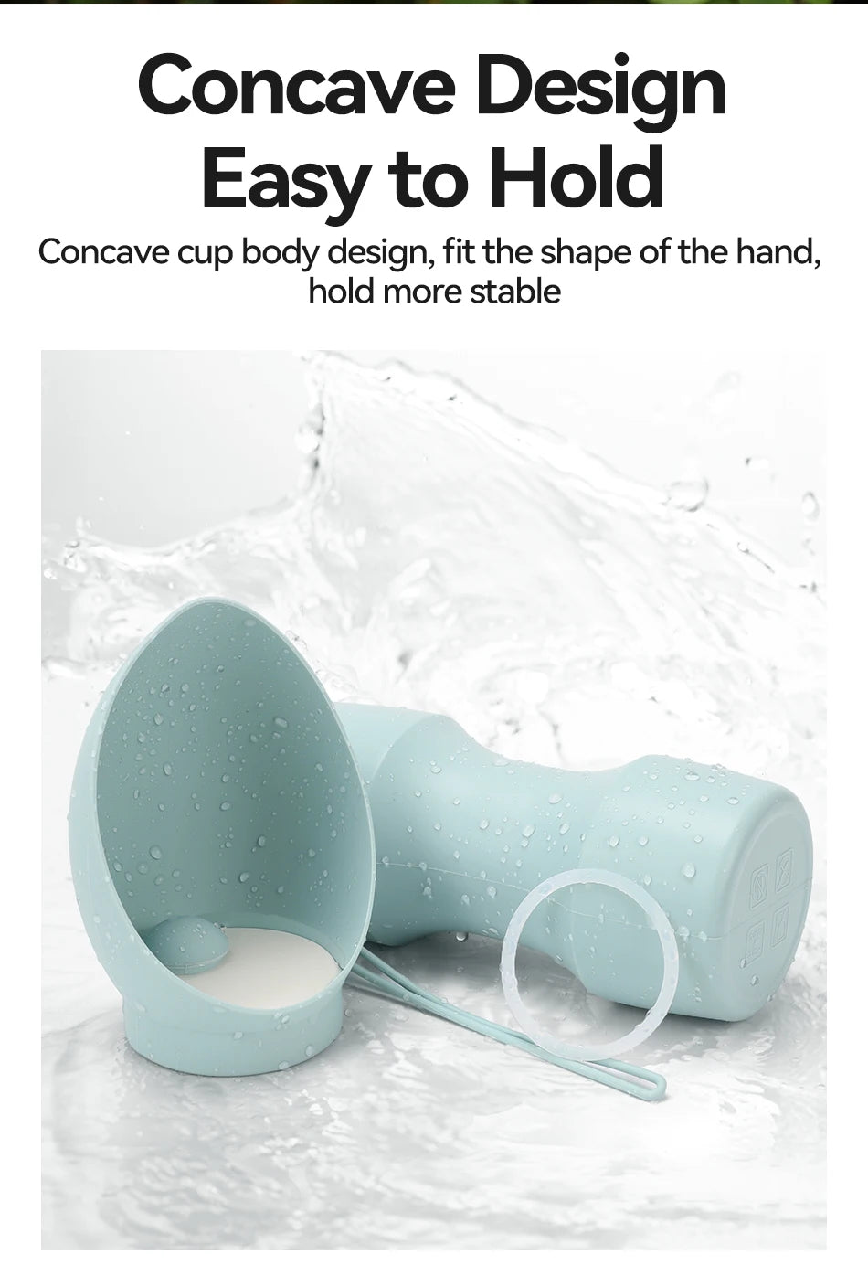 Portabel Vattenflaska för Hund och Katt – Vikbar, Läckagesäker & Smidig På Resa