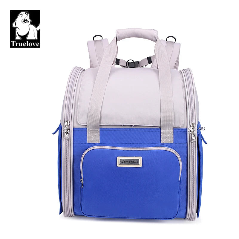 Multifunktionell Husdjursryggsäck för Hund & Katt – Lyxig Bärväska upp till 15 kg