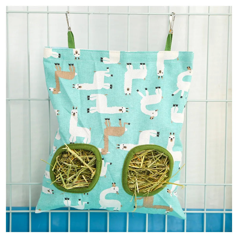 Höpåse för Kanin och Gnagare – Smart Hängande Foderhållare