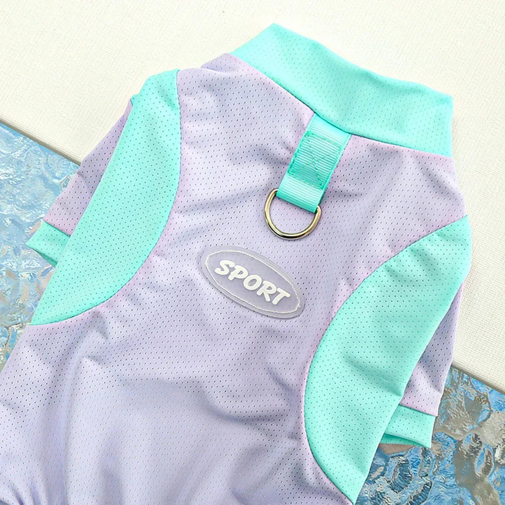 Sommaroverall för Hund Svalkande och UV-Skyddande