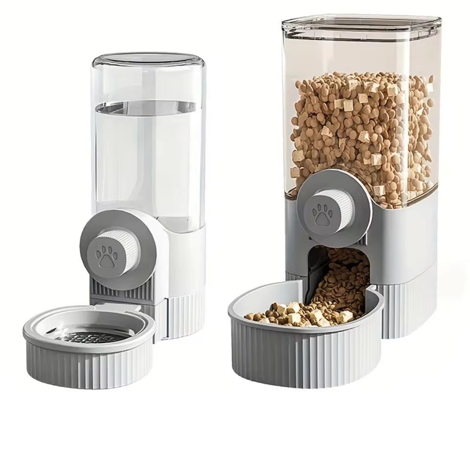 Automatisk Foder- och Vattenautomat för Kanin och Andra Smådjur