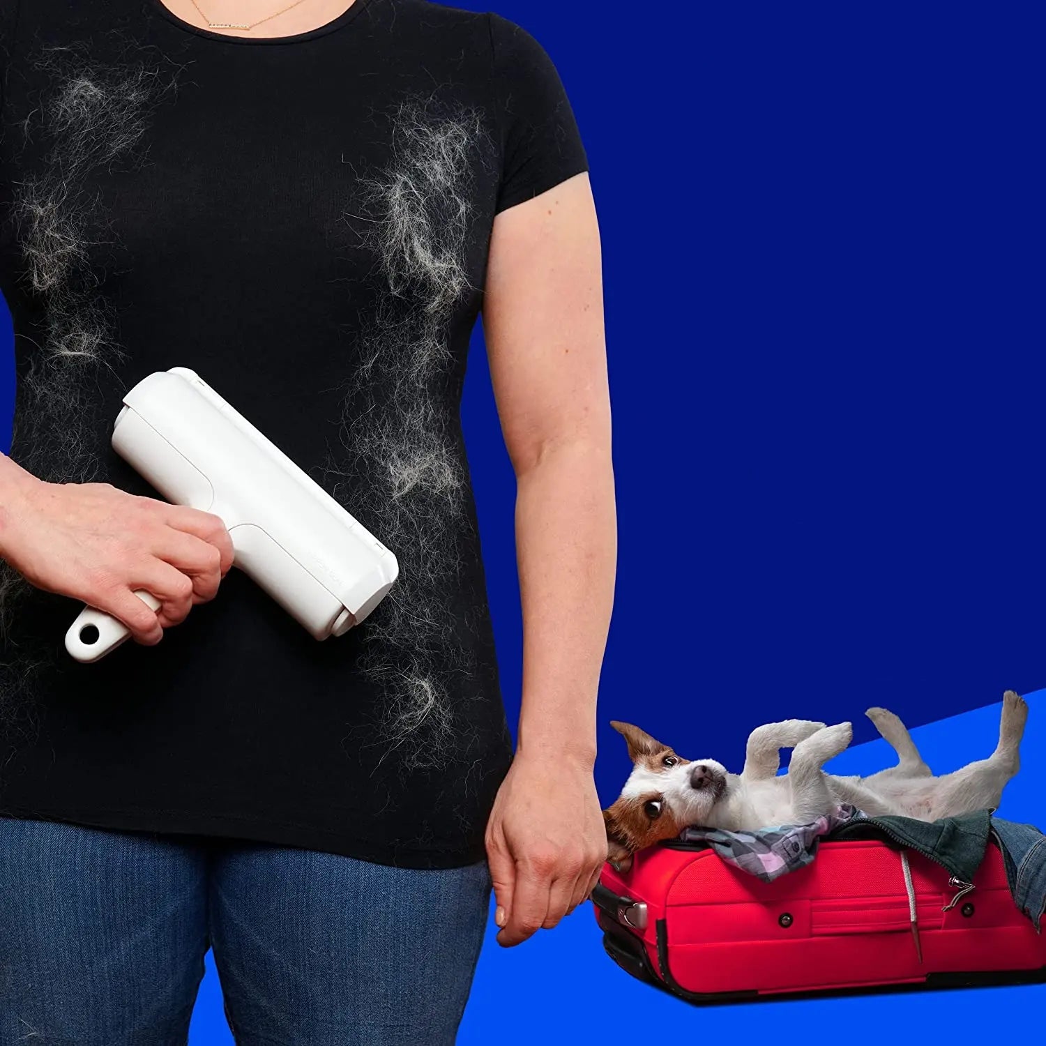 Hårborttagare för Husdjur med Självrengörande Bas – Effektiv Pälsroller