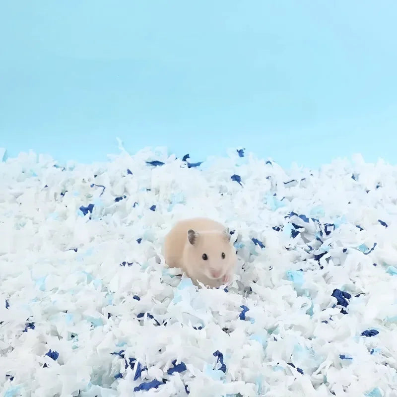 Hamsterströ - Mjuk Bomullspapper Lite Damm och Hög Absorption
