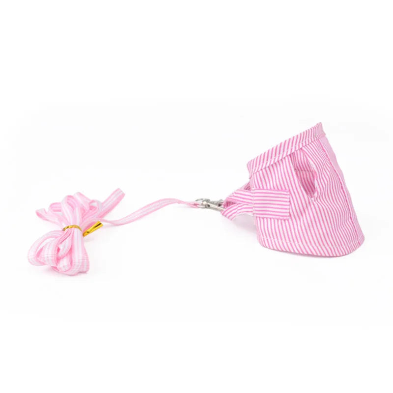 Sele och Koppel för Smådjur – Justerbar Väst för Trygg Promenad