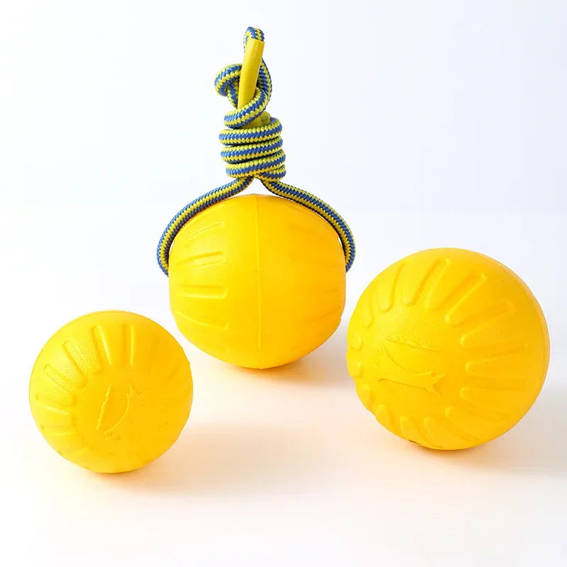 Hundboll med Rep – Flytande och Slitstark Tuggleksak