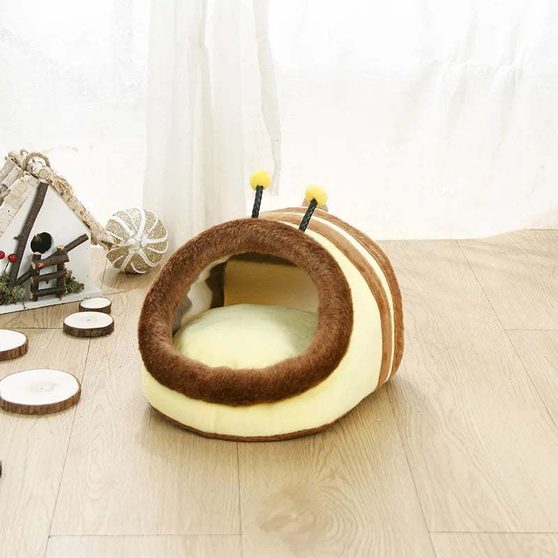 Varmt Smådjurshus i Fleece – Mysigt Krypin