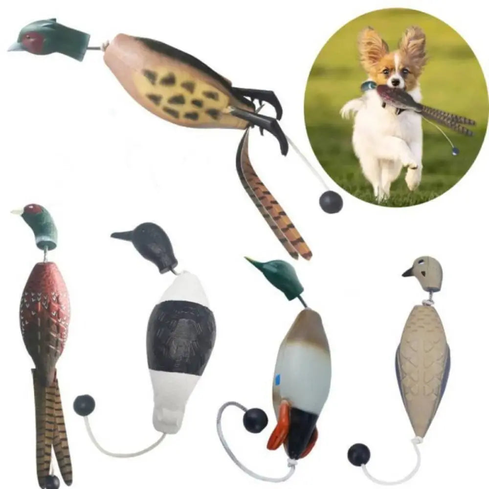 Hundträningsleksak i Form av Fågel – Flytande och Bit­tålig Apportleksak