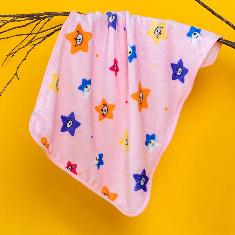 Mjuk och Varm Filt i Korallfleece för Hundar och Katter