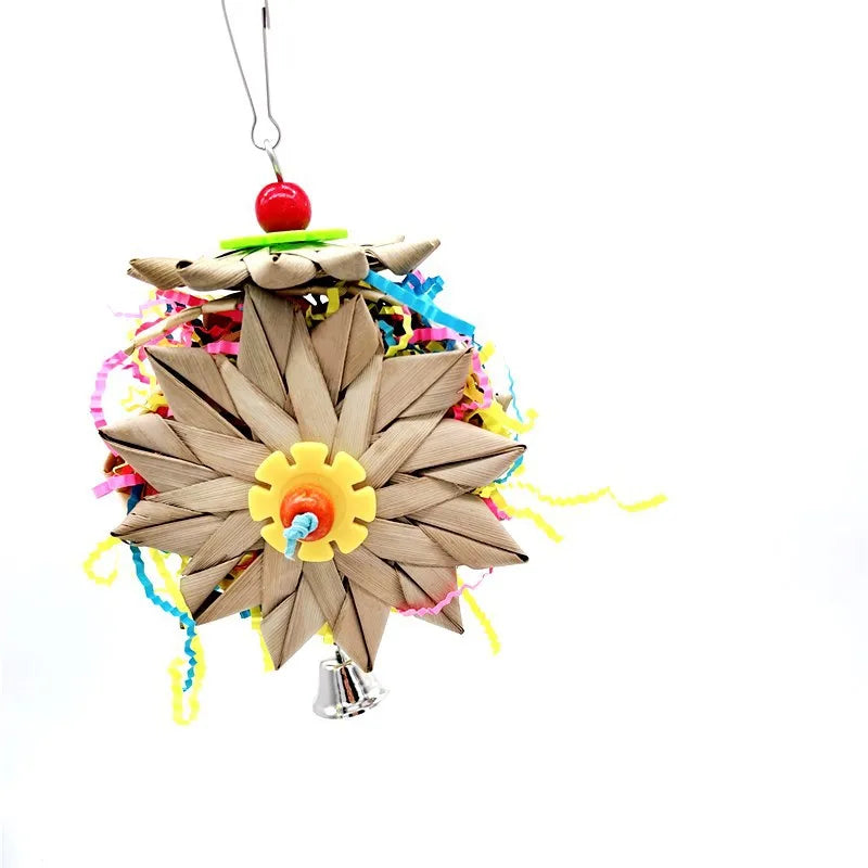 Fågelleksak i Naturmaterial med Förströelse