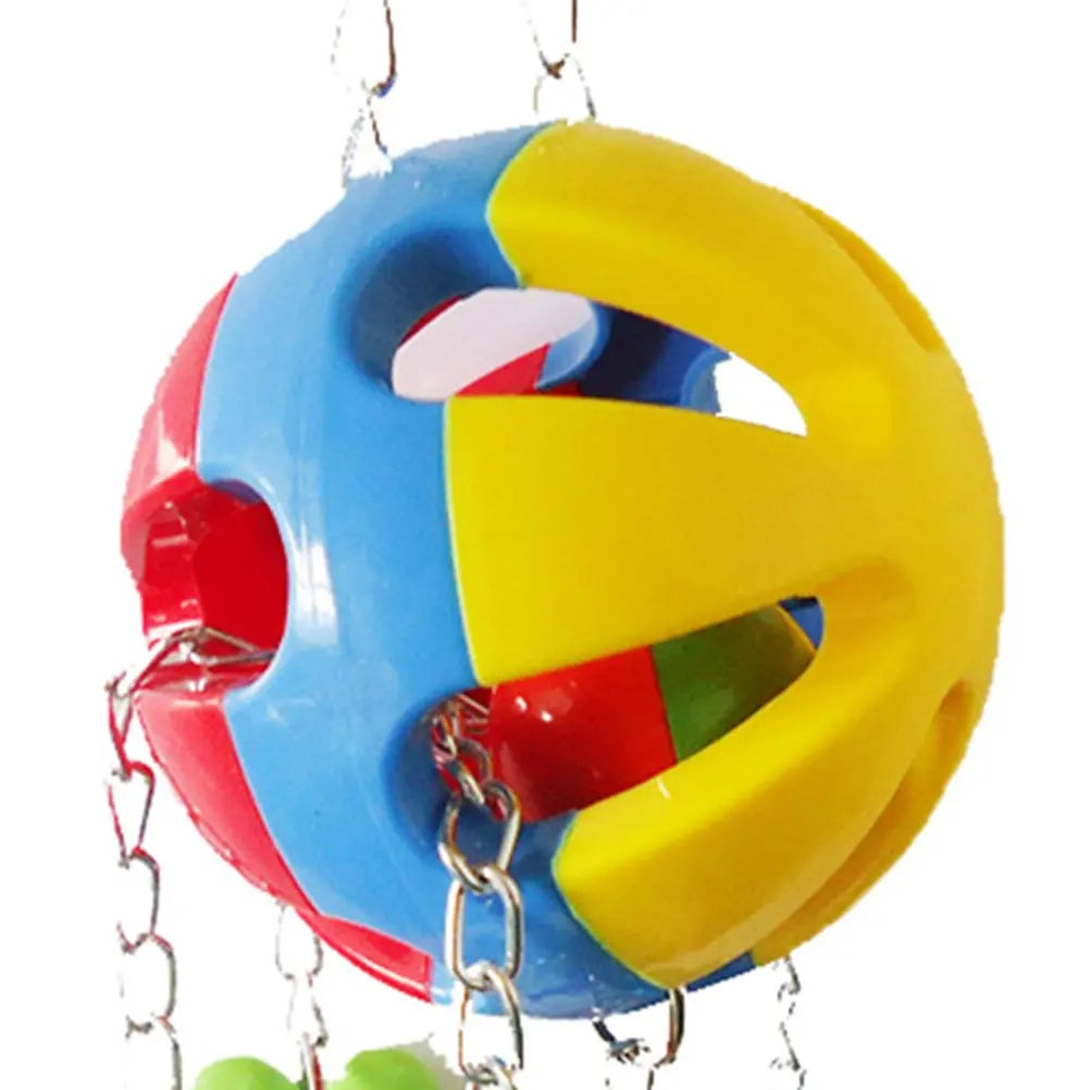 Fågelleksak med Bjällror för Papegojor och Småfåglar