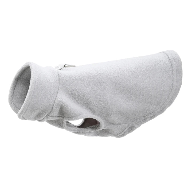 Varm Fleeceväst med D-Ring för Hund & Katt – För Höst/Vinter, Små & Medelstora Husdjur