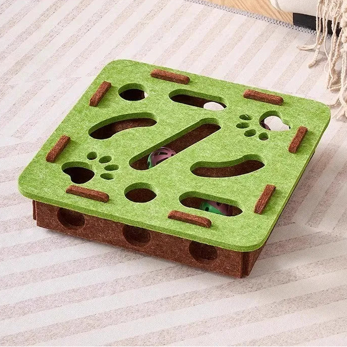 Interaktivt Klösbräde med Bollar – För Aktiv Inomhuslek & Klvård