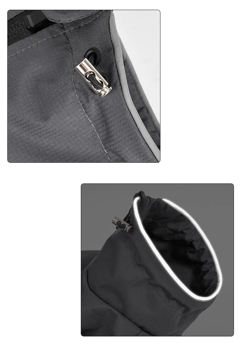 Vattentät Regnoverall med Sele – Fullkroppsskydd för Små Hundar