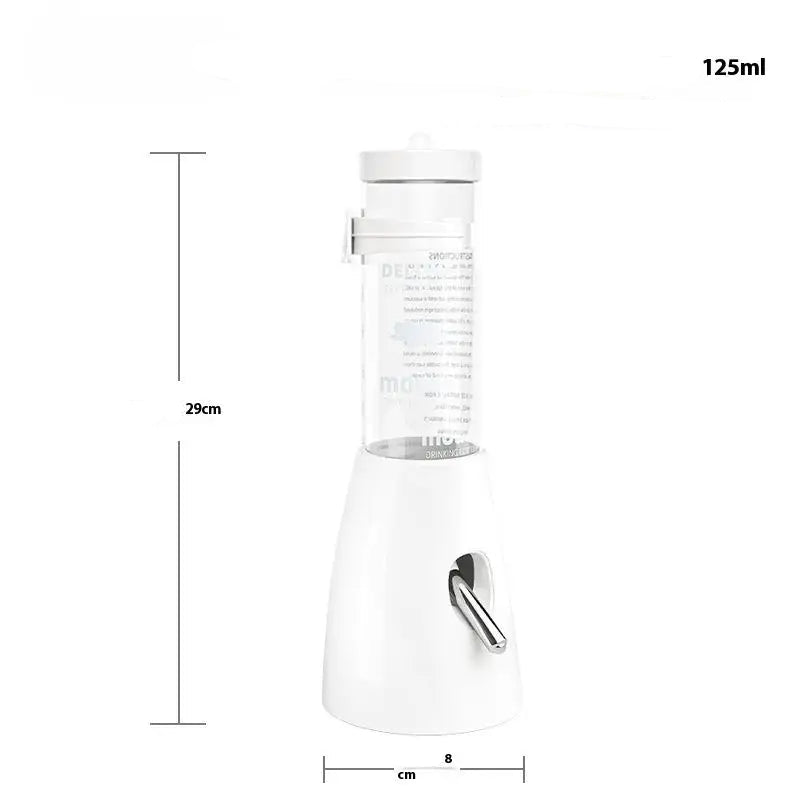 Automatisk 2-i-1 Matskål och Vattenflaska för Hamster och Smådjur