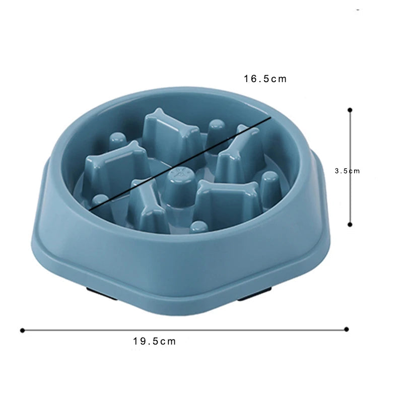 Slow Feeder-Skål för Hund – Minskar Hetsätning & Främjar Hälsosam Matsmältning