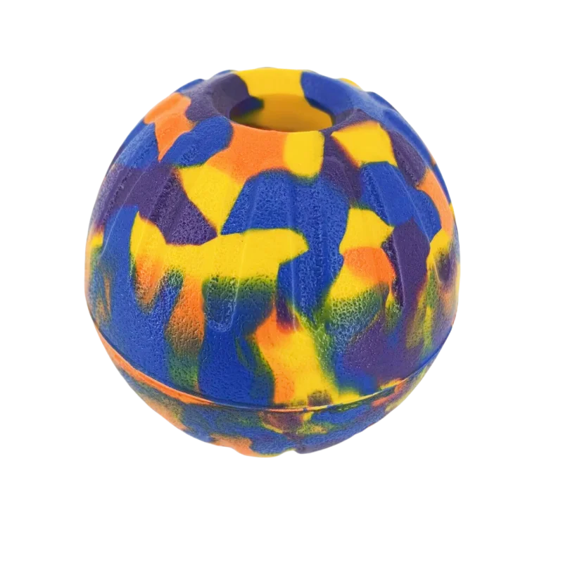 Hundboll i EVA – Flytande och Slitstark Träningsboll för Lek och Tugg