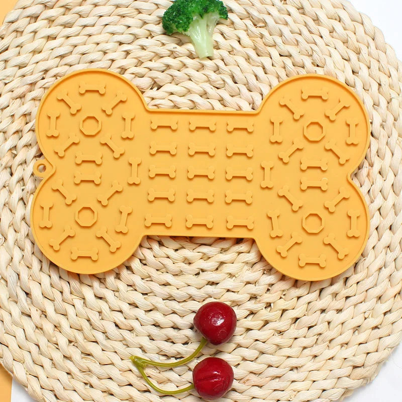 Benformad Slickmatta i Silikon – För Hund och Katt