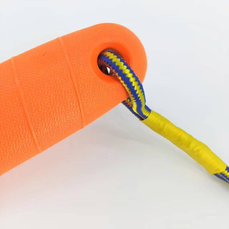 Hundträningspinne i EVA – Flytande och Bit­tålig Leksak med Rep för Hundar