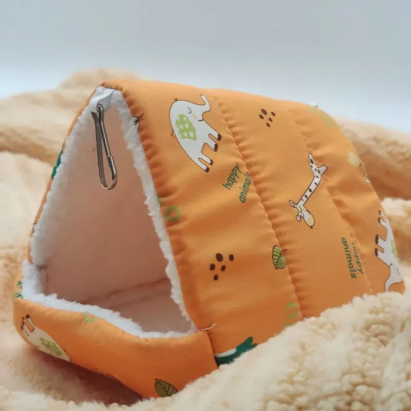 Söt Smådjursbädd i Bomull med Tecknat Mönster