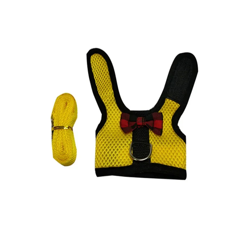 Sele och Koppel för Smådjur – Bekvämt och Justerbart Set