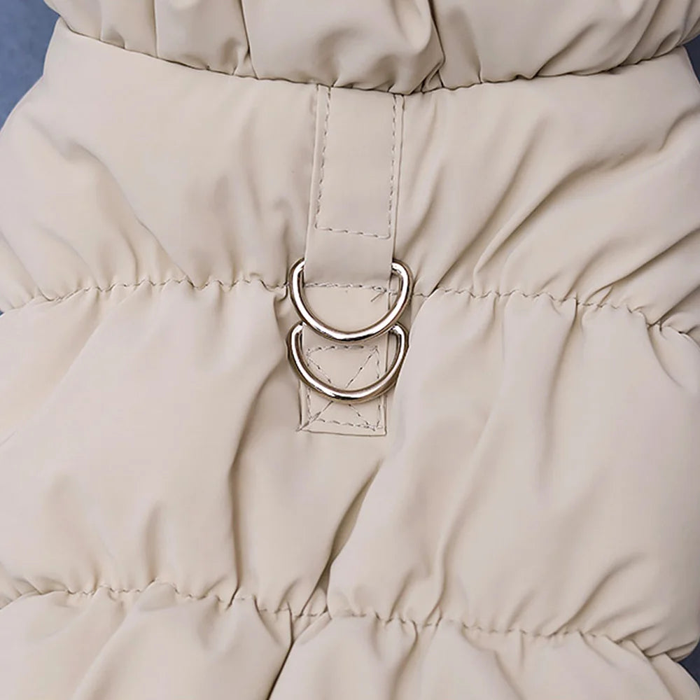 Varm Fleecejacka för Hund och Katt – Mjuk, Vadderad och Vindtålig