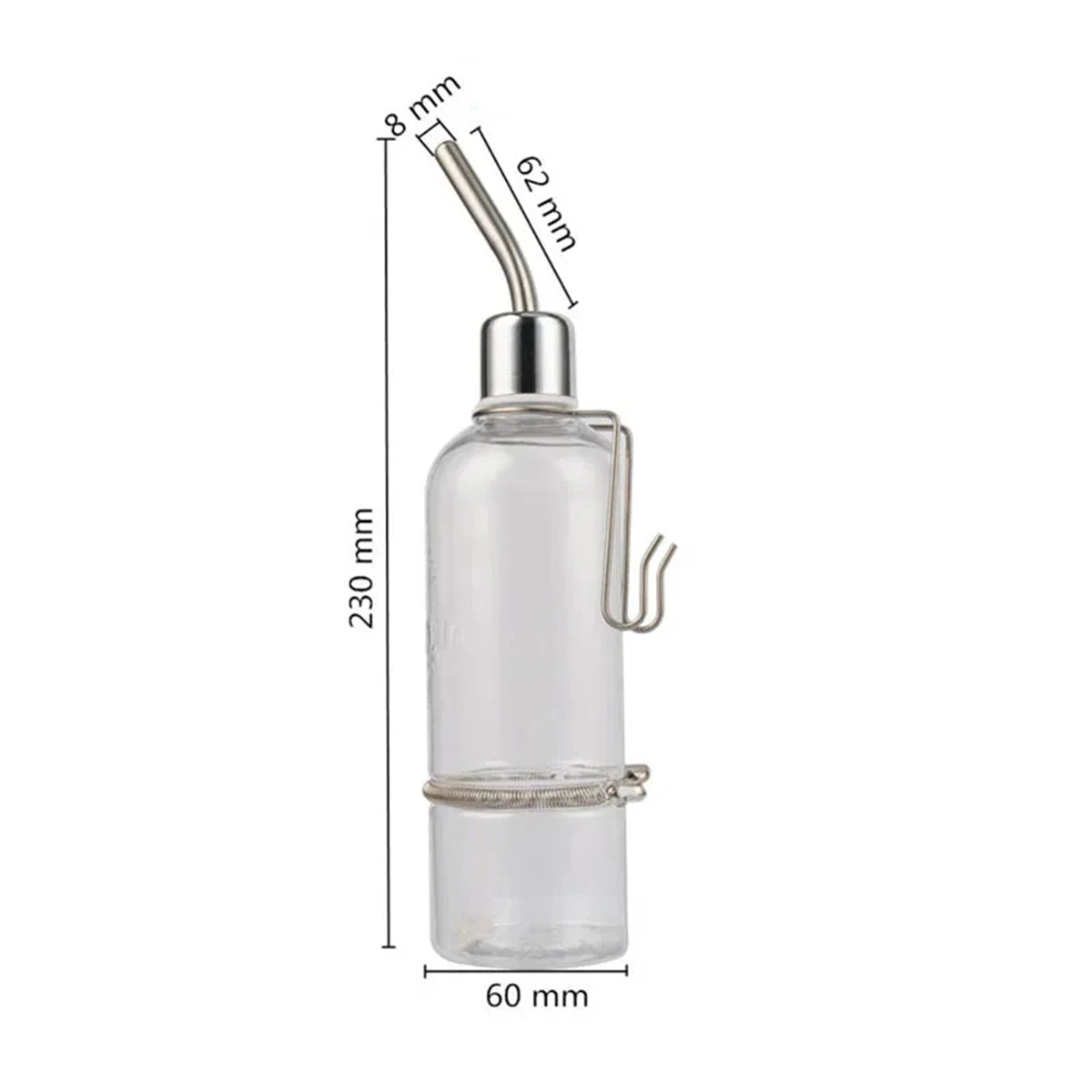 Vattenflaska för Smådjur 180 ml/350 ml