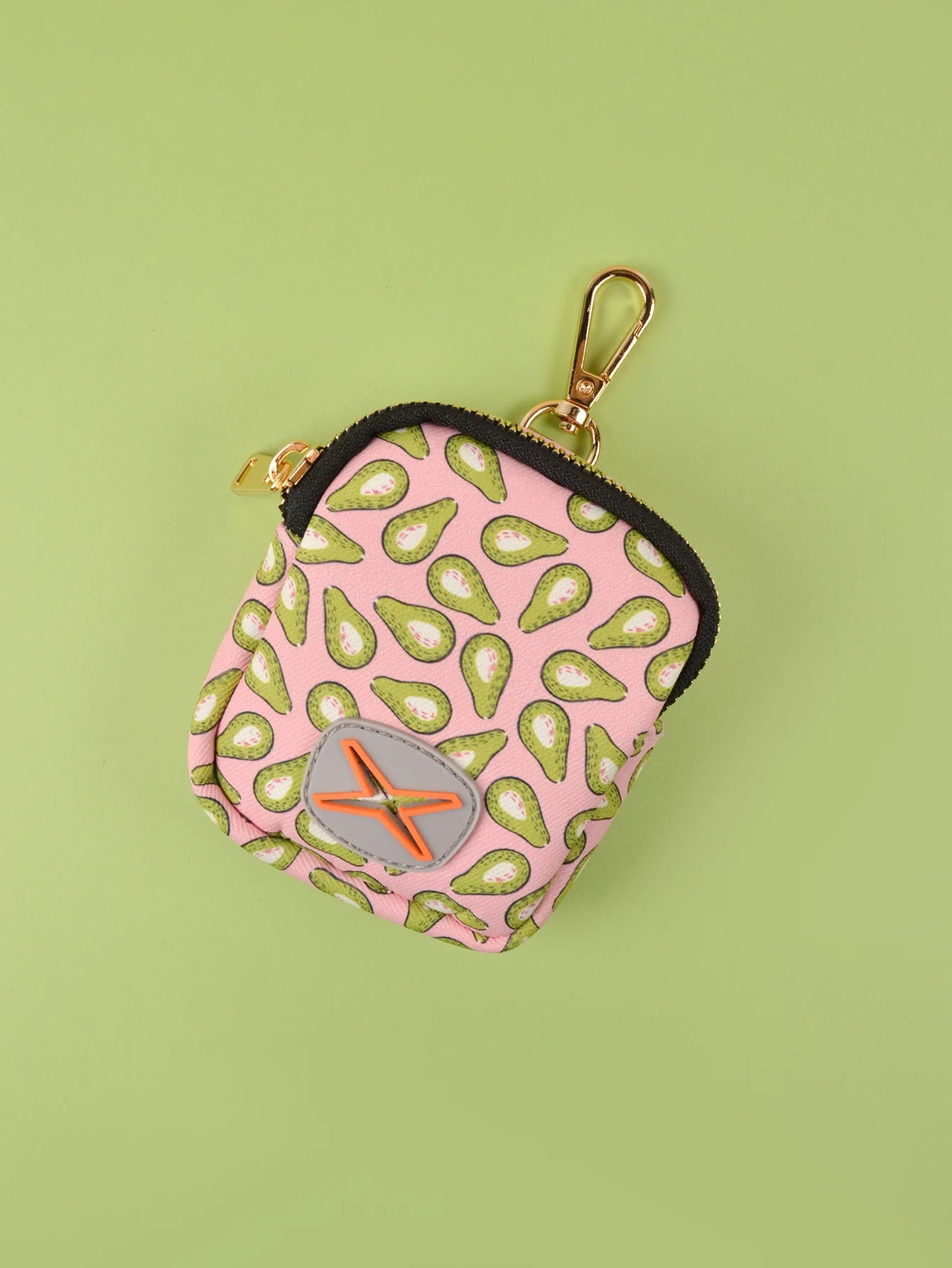 Elegant Hållare för Avföringspåsar med Gulddetaljer – Slitstarkt Material och Modern Design